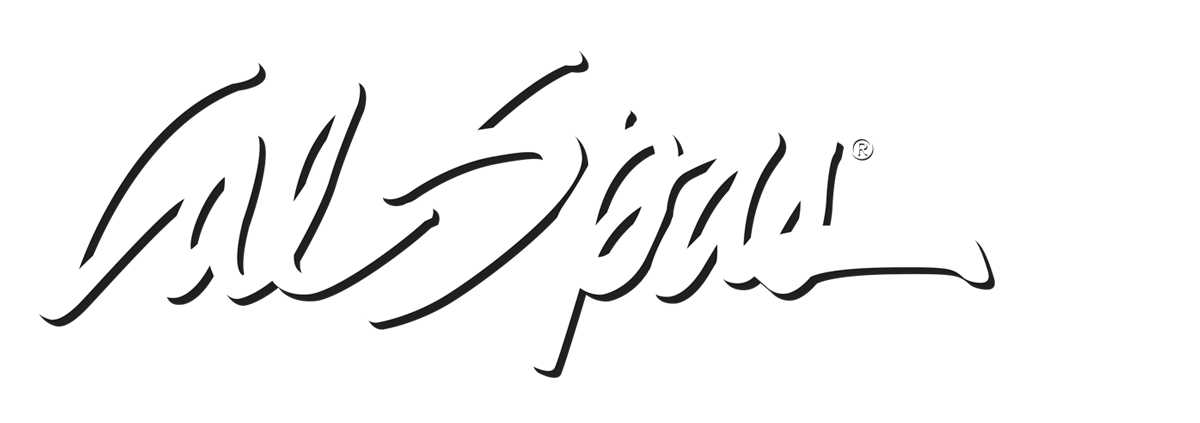 Calspas White logo hot tubs spas for sale Portland
